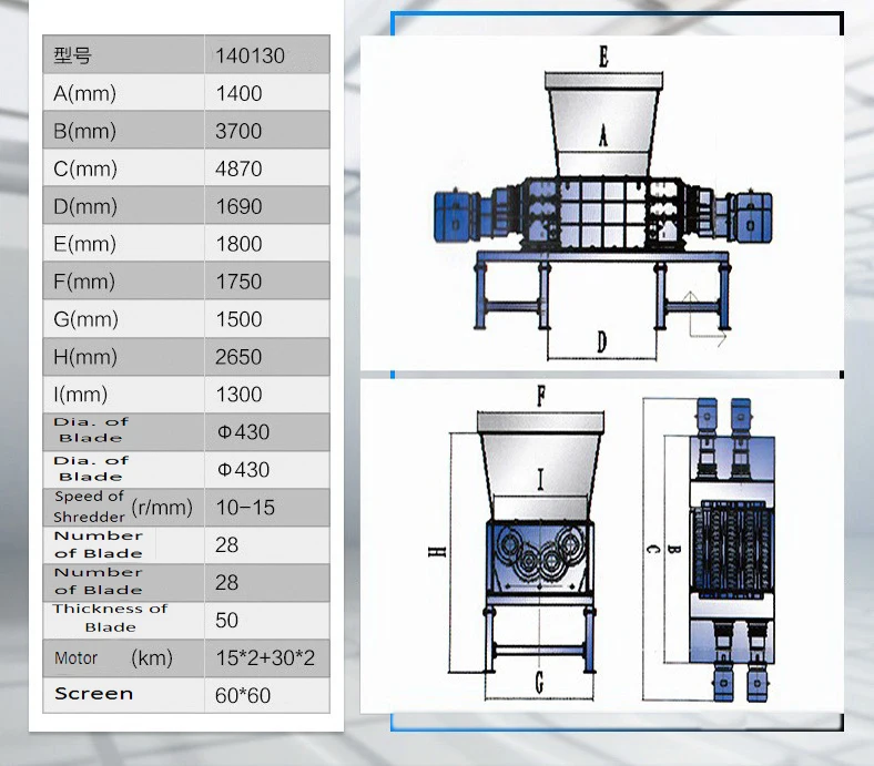 scrap tire shredder tire crumb machine tire cutter truck tyre sidewall cutting machine