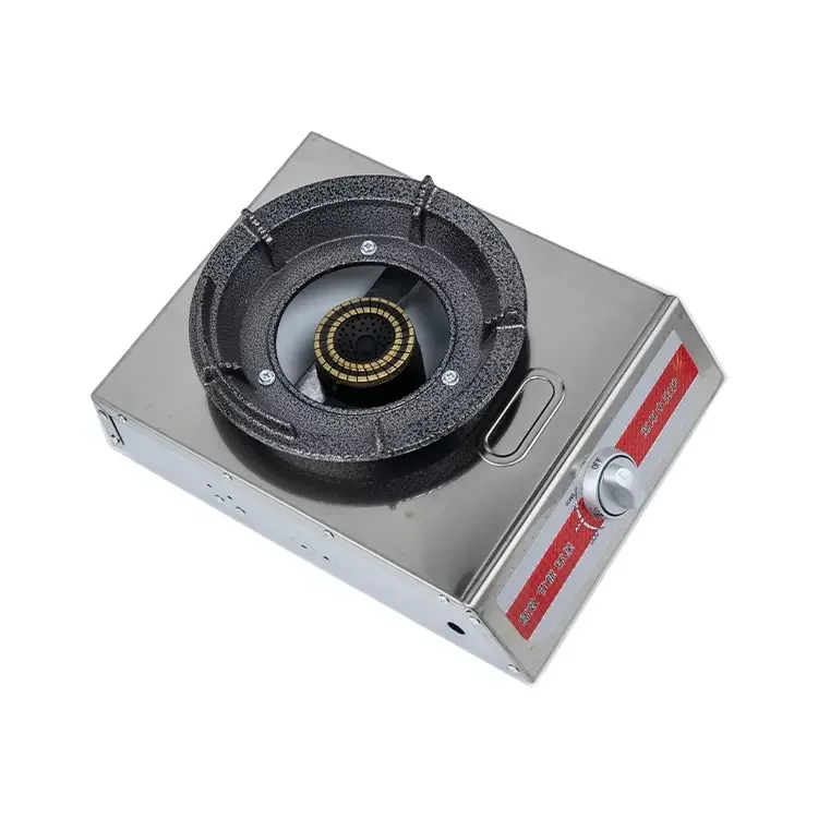 Lyroe Commercial Portable Household Kitchen Cooking Equipment Stainless Steel Desktop Single Large Fire Fierce Gas Stove