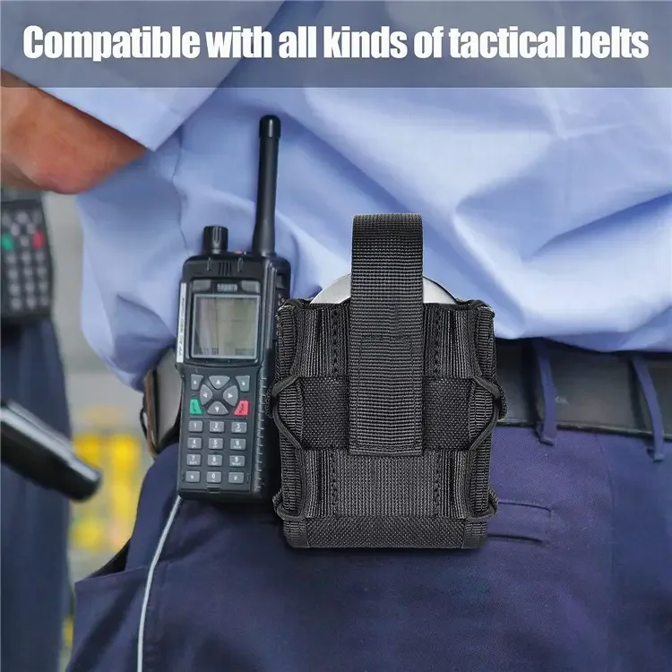 Universal Open-Top Handcuff Holster MOLLE Fits ASP Tactical Nylon Handcuff Pouch