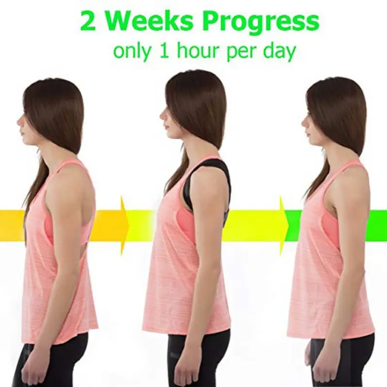 Back Support Belt Adjustable Back Posture Corrector Clavicle Spine Back Shoulder Lumbar Posture Correction