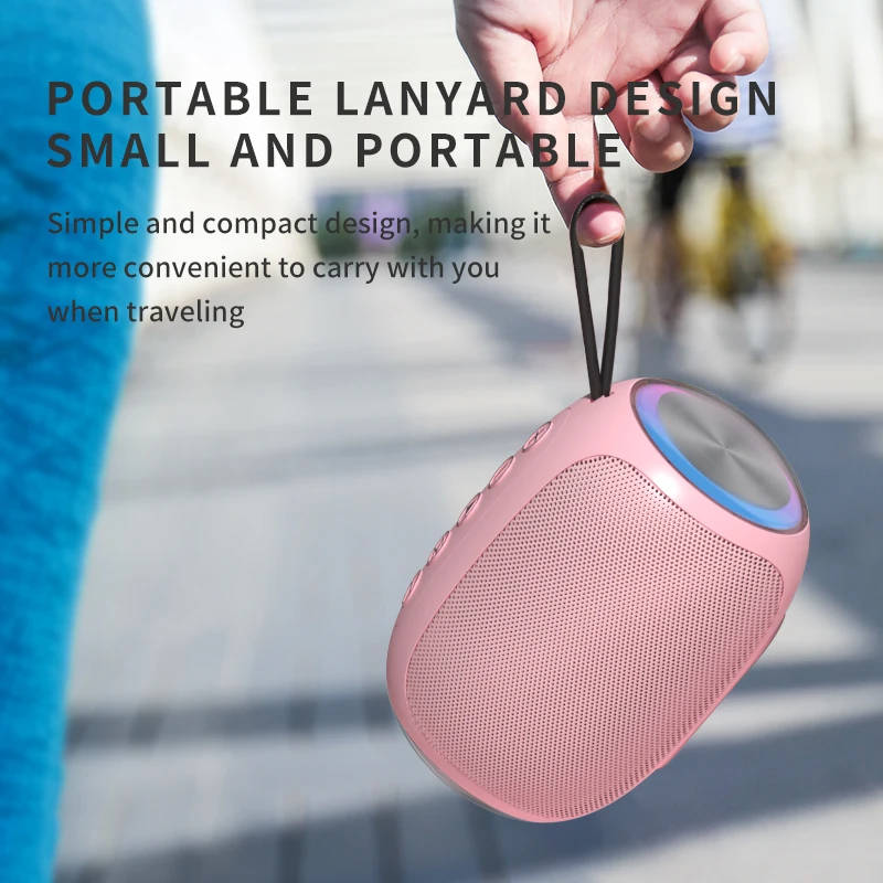Ortizan Bluetooth Mini Portable Super Portable Bluetooth Speaker with Waterproof Reading Meditation Pool Sports Camping
