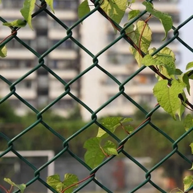 5 foot plastic coated hot dipped galvanized used industry chain link fence fencing
