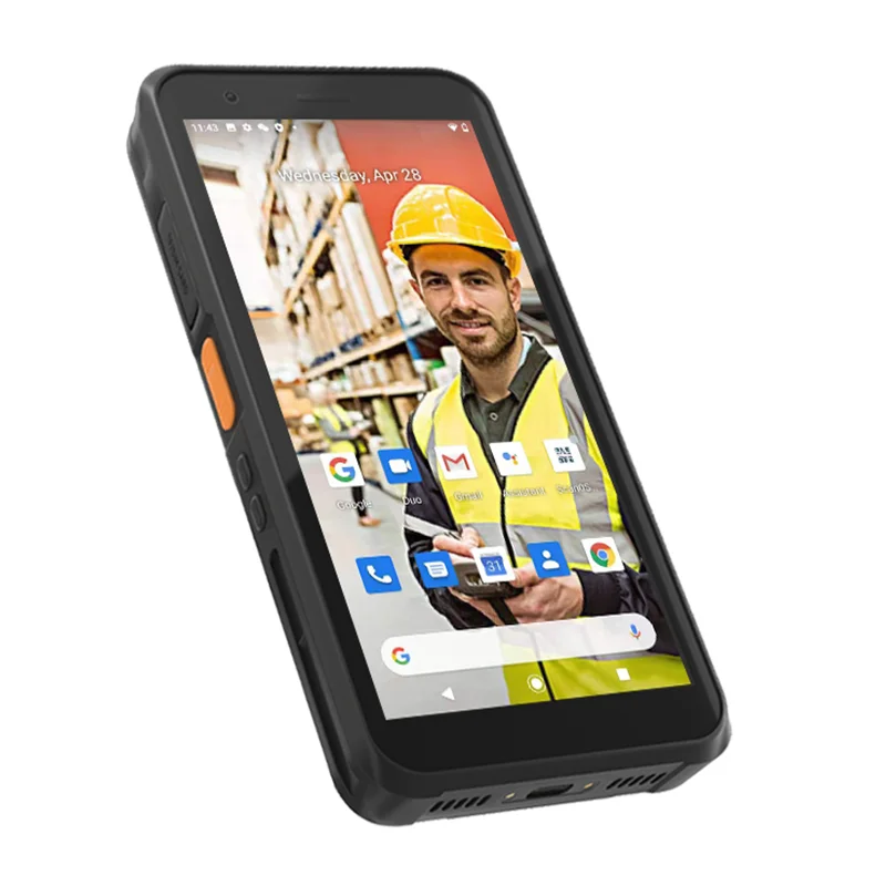 RUGGED PDA Android 10 Rugged 1D 2D Handheld Barcode Scanner Data Collector WiFi 4G Barcode Reader Mobile phoneTerminal