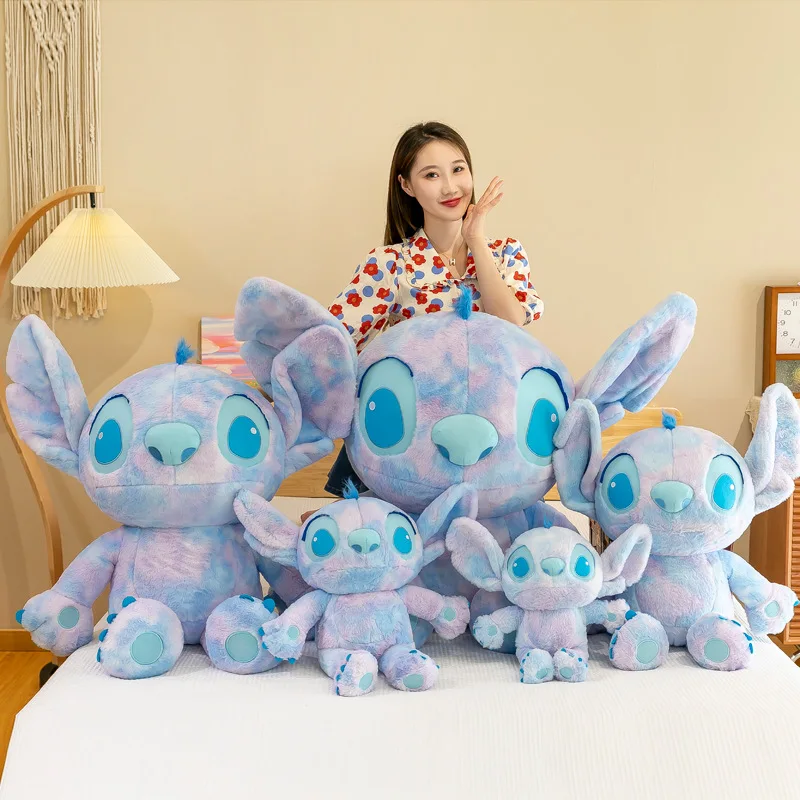 Wholesale Cartoon & Anime Peripherals New Camouflage Stitch Plush Toy Doll Girls Comfort Doll Rag Doll Pillow & Cushion