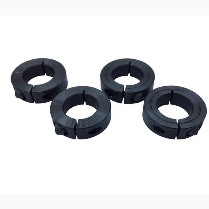 1In Bore Single Split Black Oxide Shaft Collar custom one pieces clamping collar