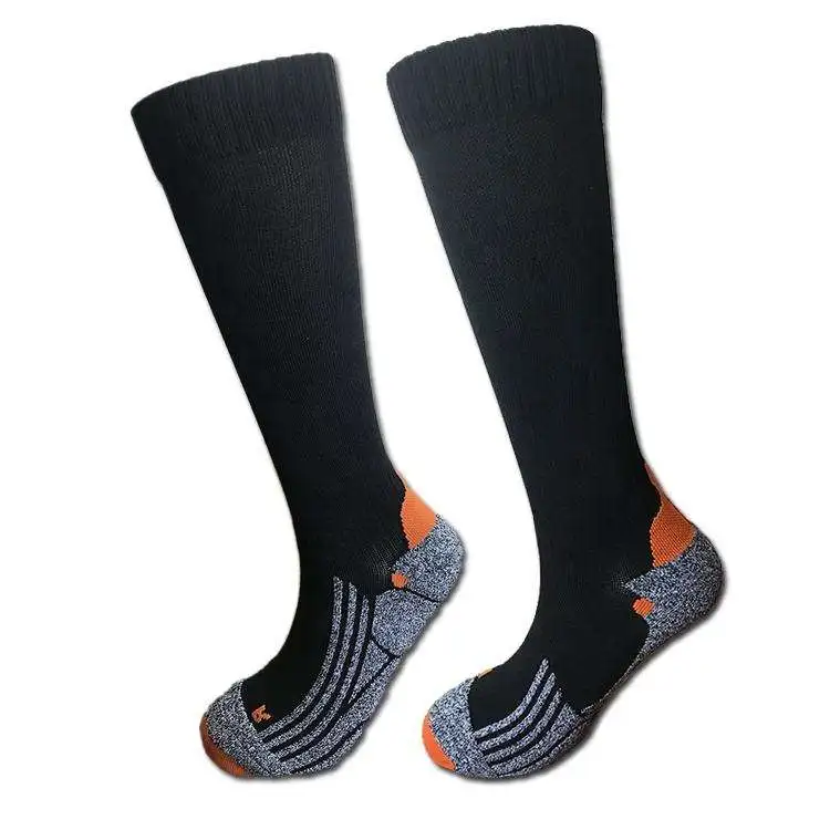 Knee high adult athletic hiking skating thermal sports compression merino wool socks for athletes