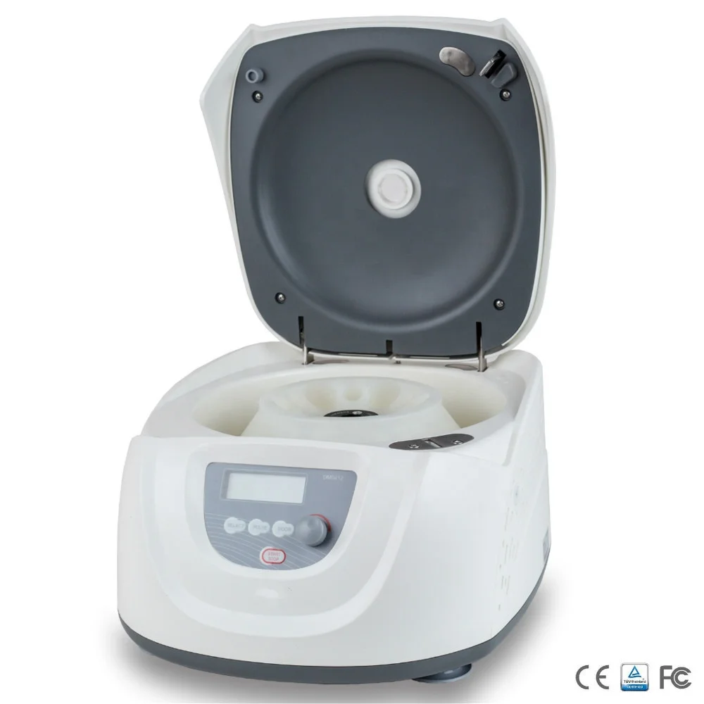 Clinical Centrifuge Low speed Centrifuge with 15ml 50ml 6 Tubes 300-4500rpm DM0412 Brushless Motor CE LCD Display