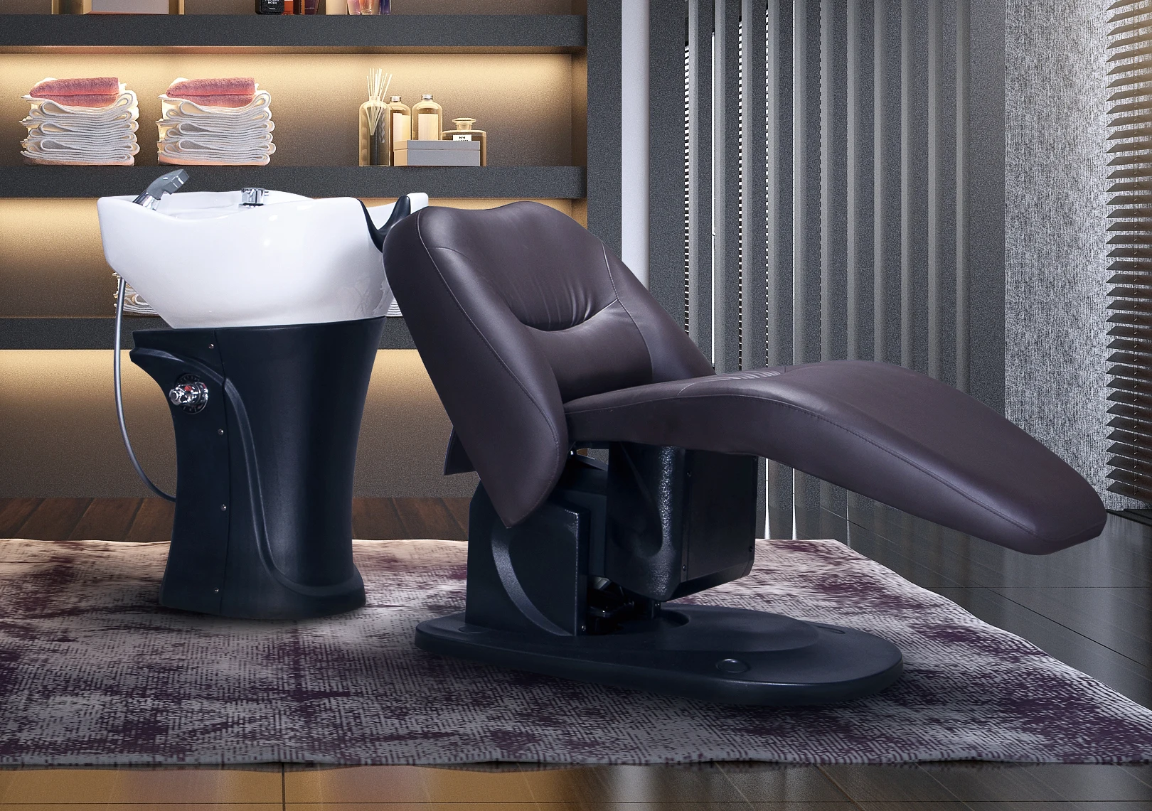 
Wholesale Hair Washing Shampoo Electric Lifting Bed Head Shampoo Massage Bed Hairdressing Shampoo Bed / Chair 