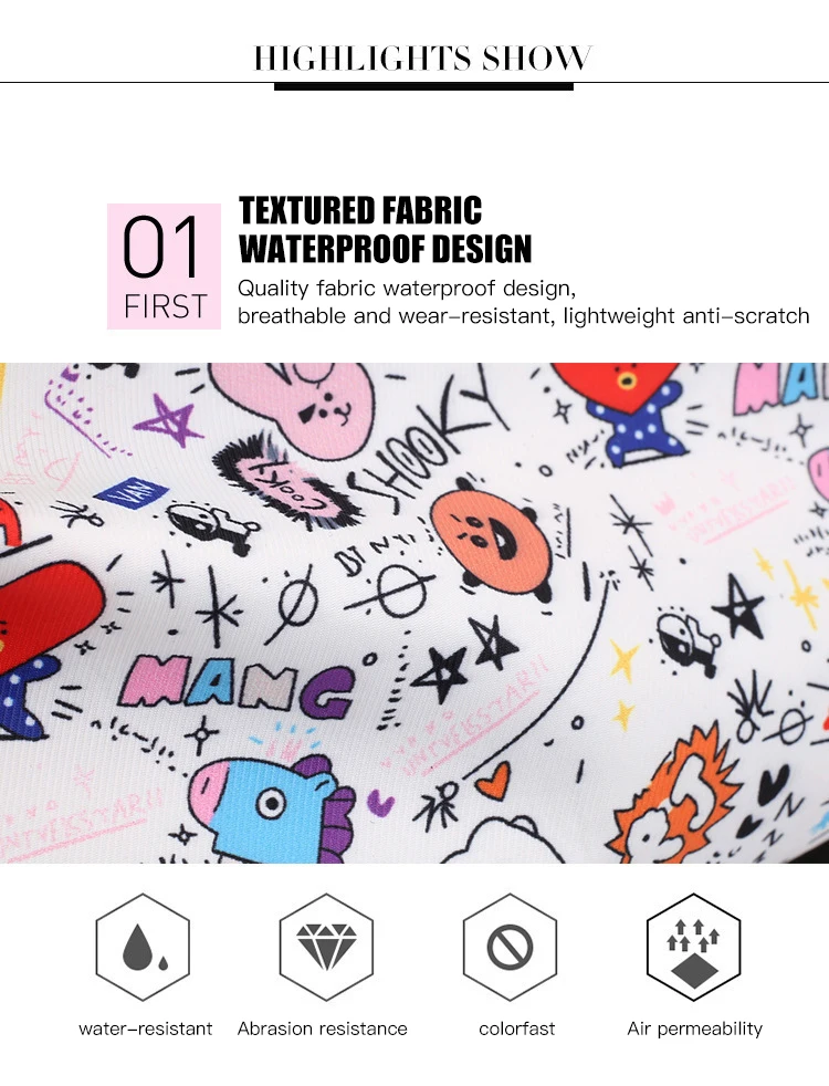 2024 bookbag backpack kids boys and girls 2-6 years backpack elegant princess ultraman school bags for children