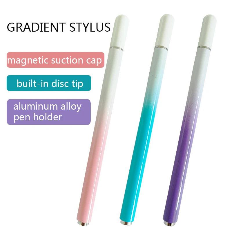 Заводская Продажа android совместимый iPhone планшет конденсатор экран цветной металлический стилус ручки Пользовательский логотип