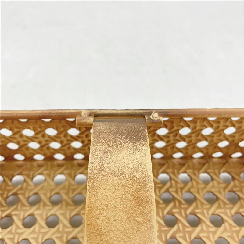 Tissue Box Napkin Holder Plexiglass Tissue Holder Wholesale Custom Printed Square Rattan Like Napkin Holder Centerpiece