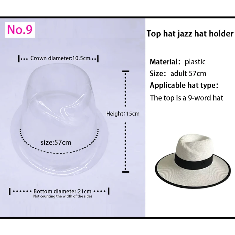 Adult universal inner support top hat baseball hat shaping device hat holder