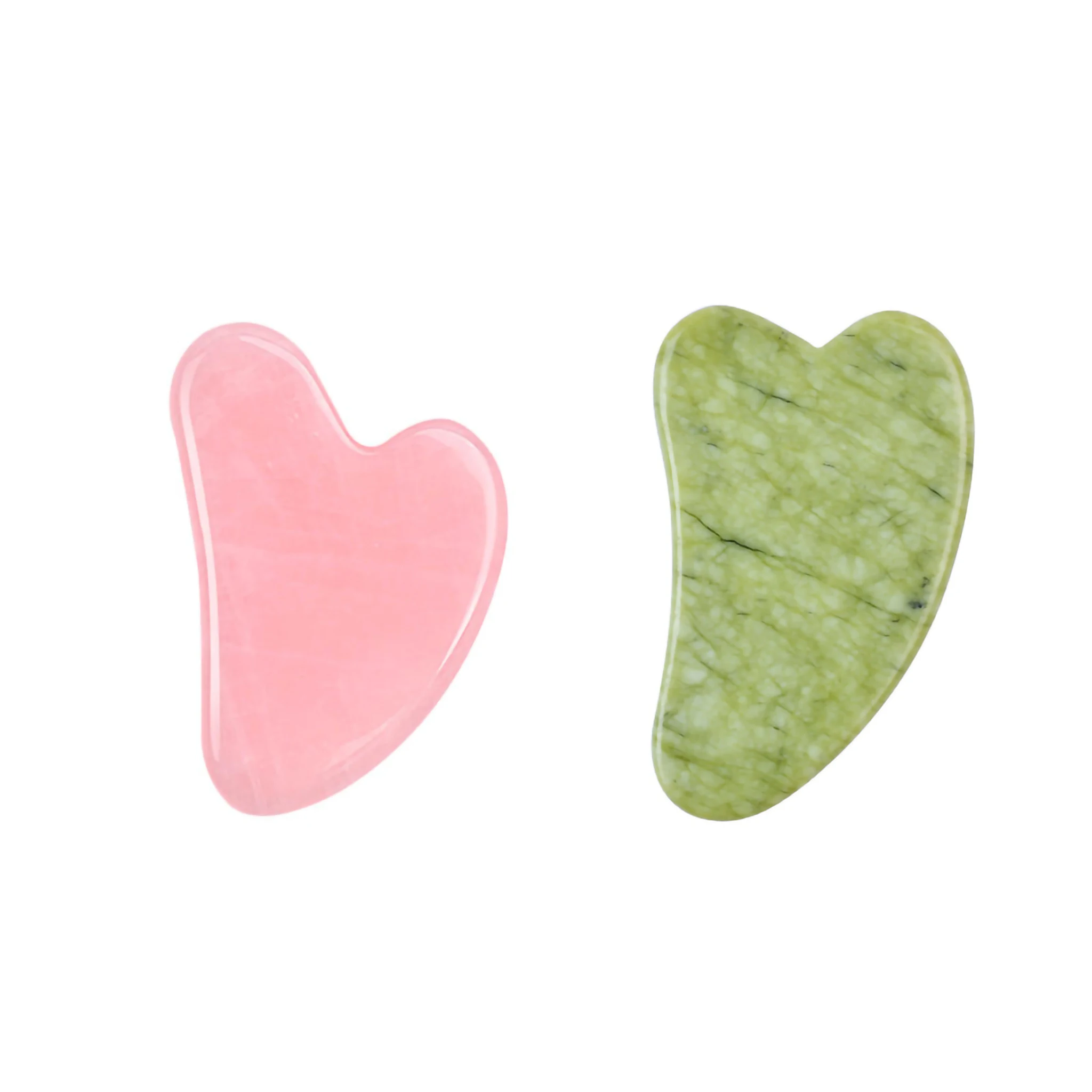 100% Natural Xiuyan Green Jade Roller Gua sha Tools Facial guasha Rodillo De Jade Stone Eye Massage Roller for face