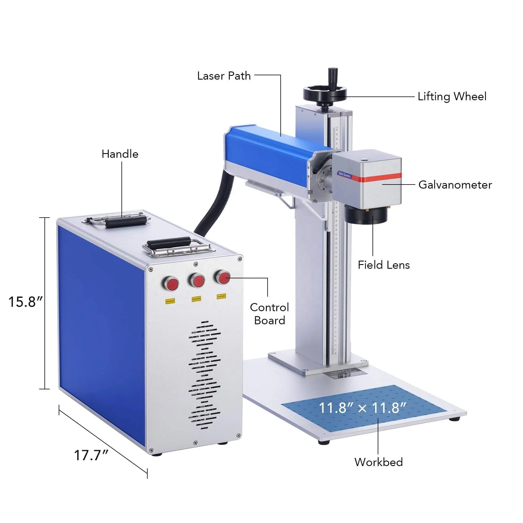 color Jewelry silver gold brass portable mopa fiber laser marking machine 20w/30w/60w deep metal laser engraver carving machine