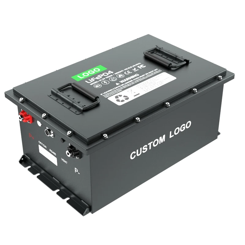 EU Stock Bluetooth BMS 48v 105ah  LiFePO4 Battery 36V 48V 72V 72AH 105AH  Lithium Golf Cart Battery With Lcd Display