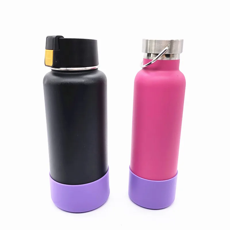 Hot Sales Silicone Water Bottle Flex Boots Bottom Protective Sleeve Cover for Flask Sport Water Bottle 12oz - 40oz