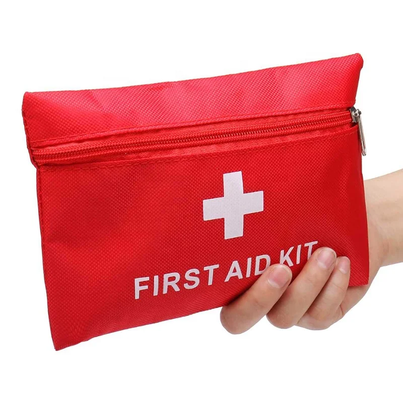 Mini Emergency Survival First Aid Kit Pack Travel Medical Sports Bag Case Pouch