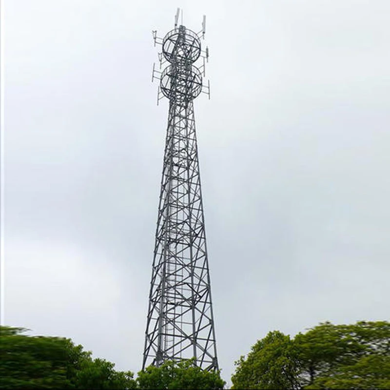 
 Четырехногая решетчатая стальная стойка wi-fi Интернет радио wimax 3g 4g антенна мачтовая стальная башня  