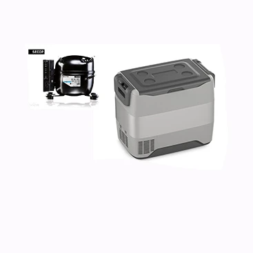 gas camping freezer 12V/24V DC portable car freezer for camping