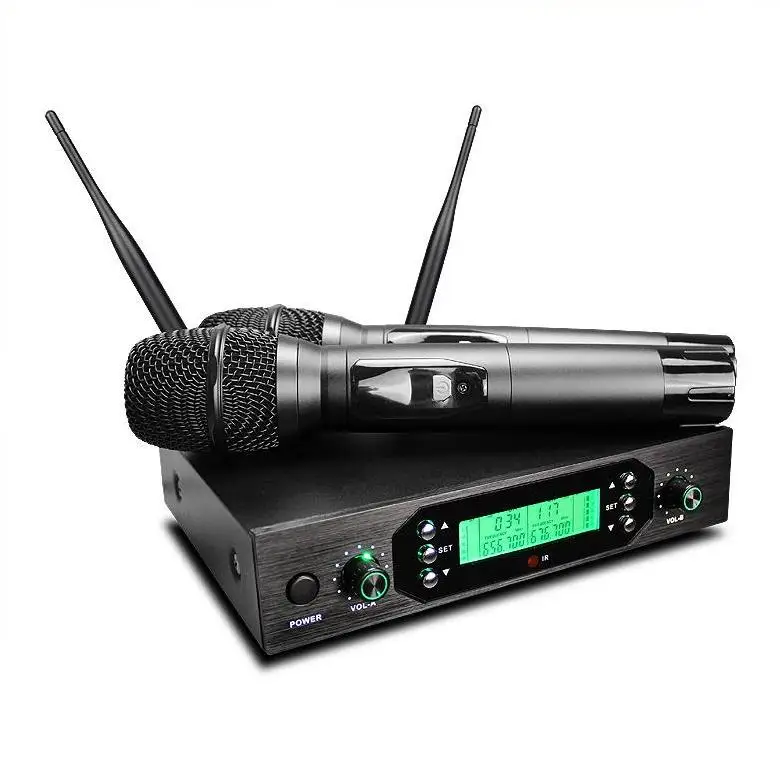 Professional UHF wireless microphone home KTV conference stage performance dynamic handheld wireless microphone