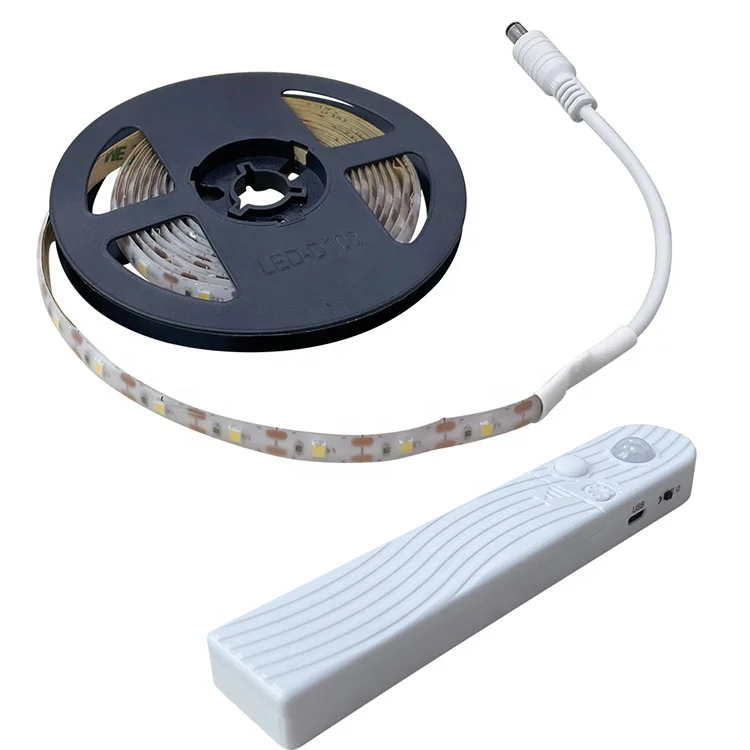 DIY Flexible Waterproof LED Motion Sensor Light Strips Under Cabinet Lighting LED Strip Lights