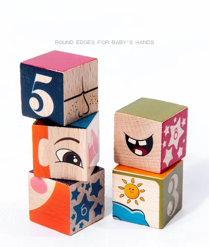 Creative Hot Selling Children Early Educational Toy Travel Portable Wooden Iron Box Jigsaw Puzzle Game Toys for Kids