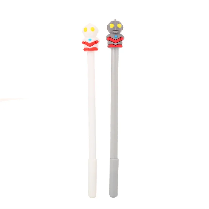 New school office Products wholesale stationery items list with Low price cartoon Hero design plastic ballpoint gel pen for boys
