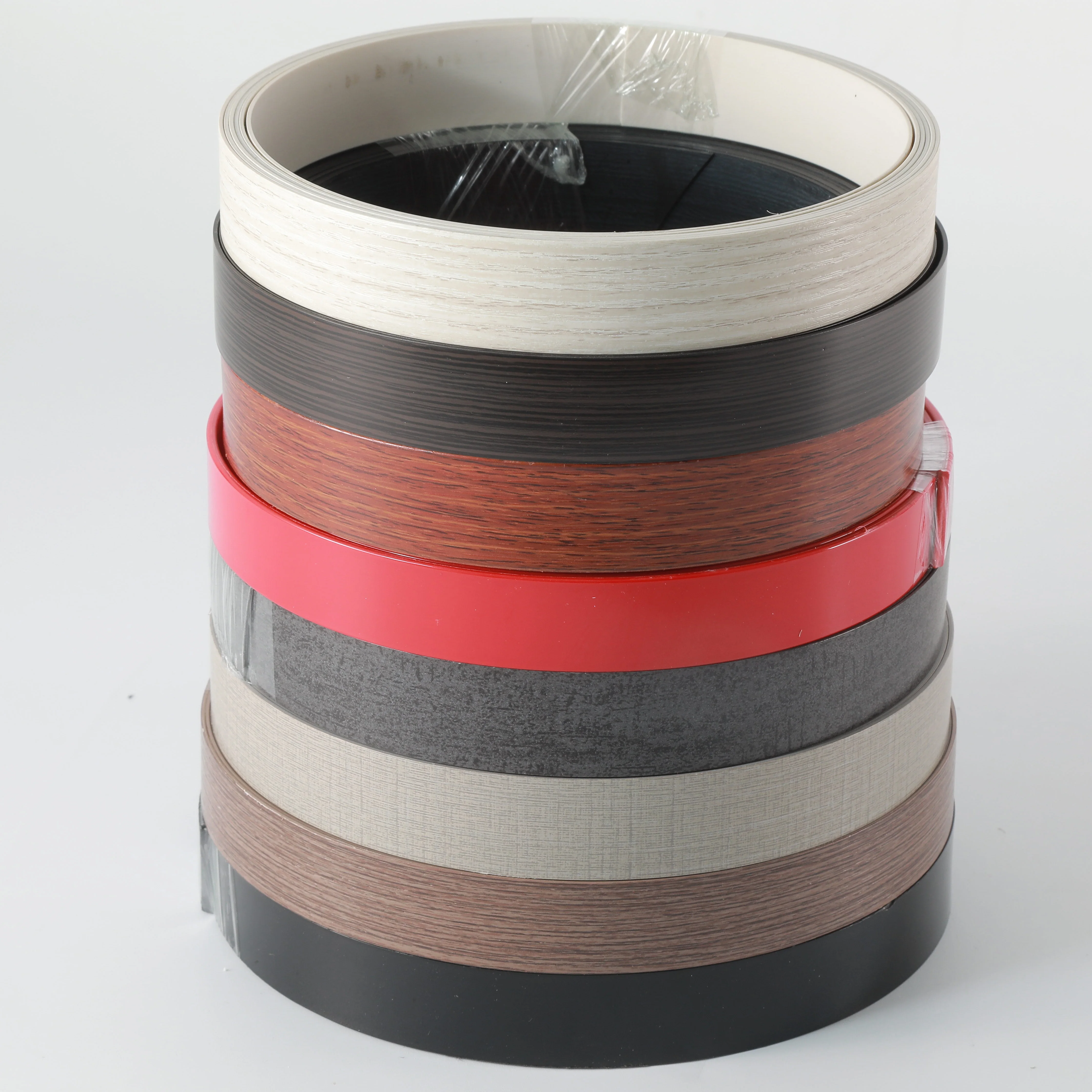 PVC edge banding Good price solid color for wood furniture