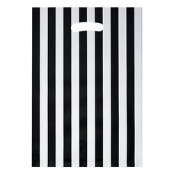 Birthday party aluminum film bag stripe return gift bag