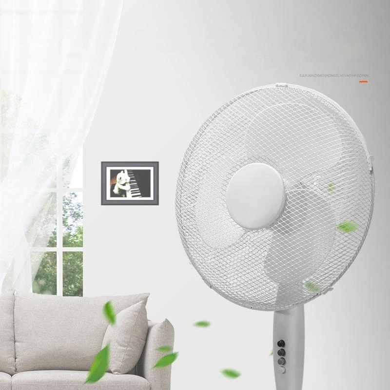 Household 16 Inch Energy-saving Electric Floor Standing Cooling Fan smart standing fan