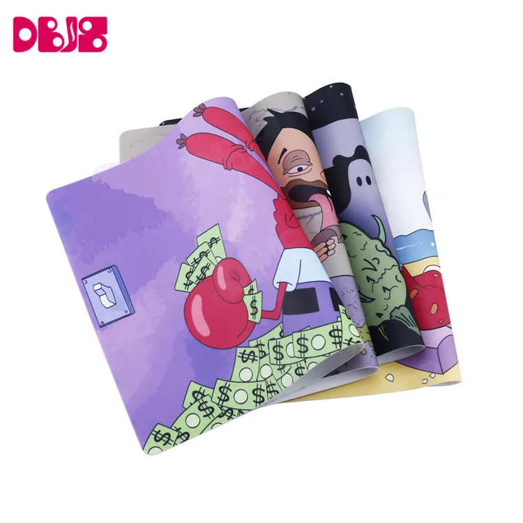 
custom 20.5*28cm non-stick silicone dab pad dinning table mat home kitchen water proof plastic mouse pad rubber dab mat 