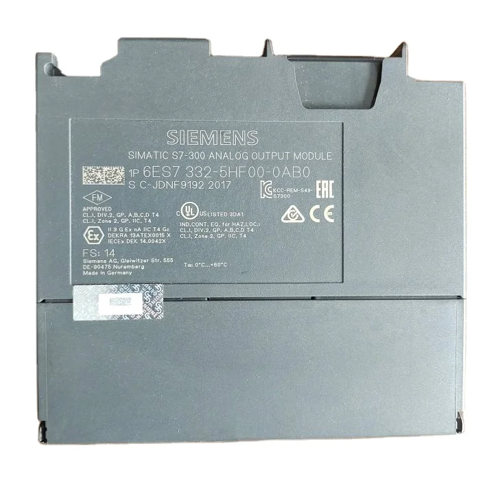 used Industrial Controls 6ES7332-5HF00-0AB0 6ES7 332-5HF00-0AB0 CPU 1515F-2 PN SIMATIC Central Processing Unit