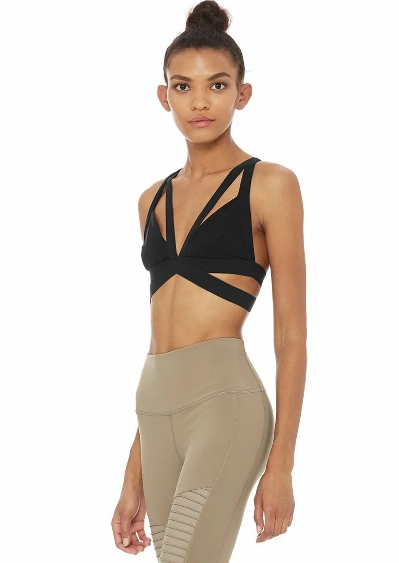 2024  New sports yoga bra women Amazon fitness running anti-sagging underwear yoga clothes custom factory beauty back