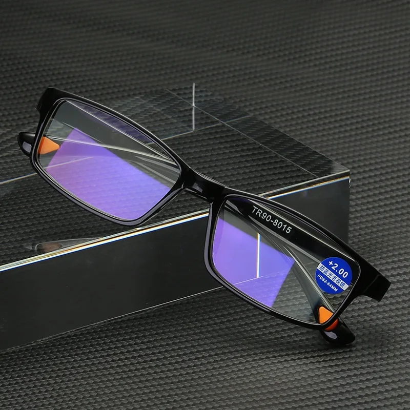 Anti blue light fatigue radiation resistant comfortable designer optics reading glasses men women wholesale reader glasses frame
