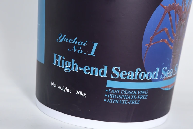 marine aquarium accessories Atifical sea salt Best Material AquaCulture High end Seafood Shrimp Lobster Sea Salt 20kg per Barrel