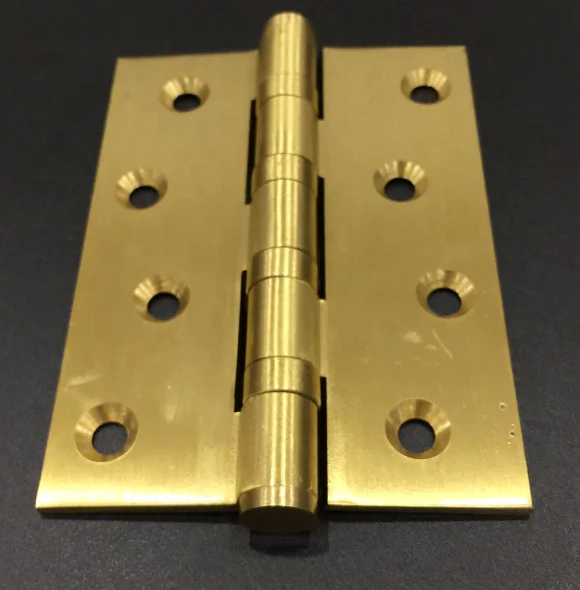 3-5 inches Flat Head Brass gate hinges brass door hinge
