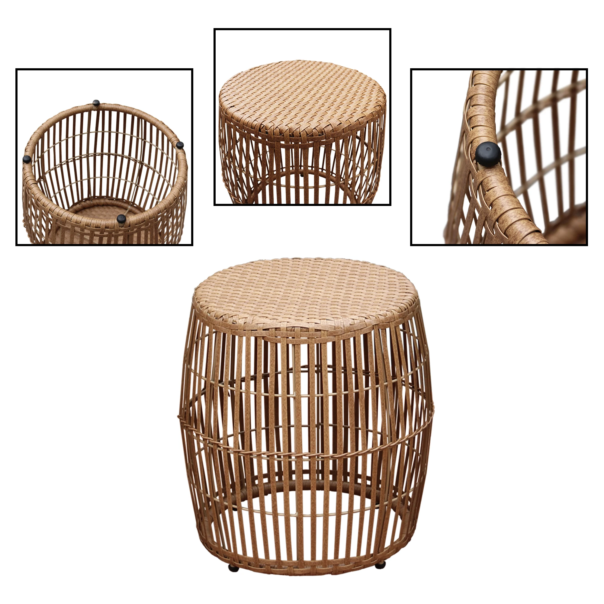 Hot sales M02858 import putdoor rattan chair and table furniture wicker sets from china