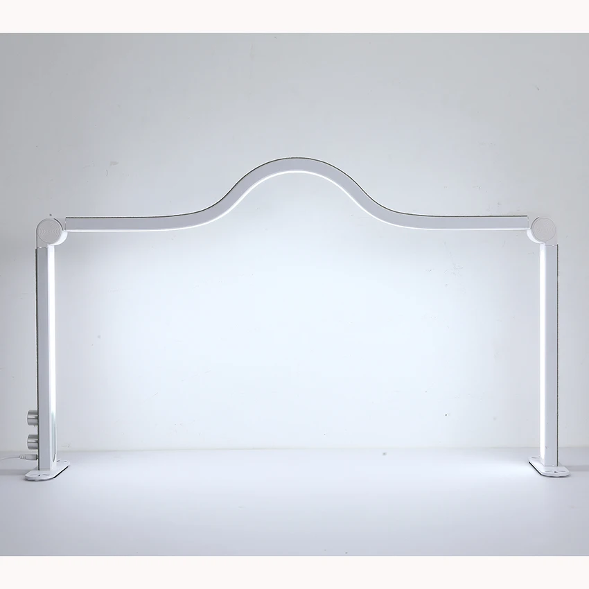 Half moon desktop nail lamp beautiful eyelash lamp salon desktop Led nail lamp