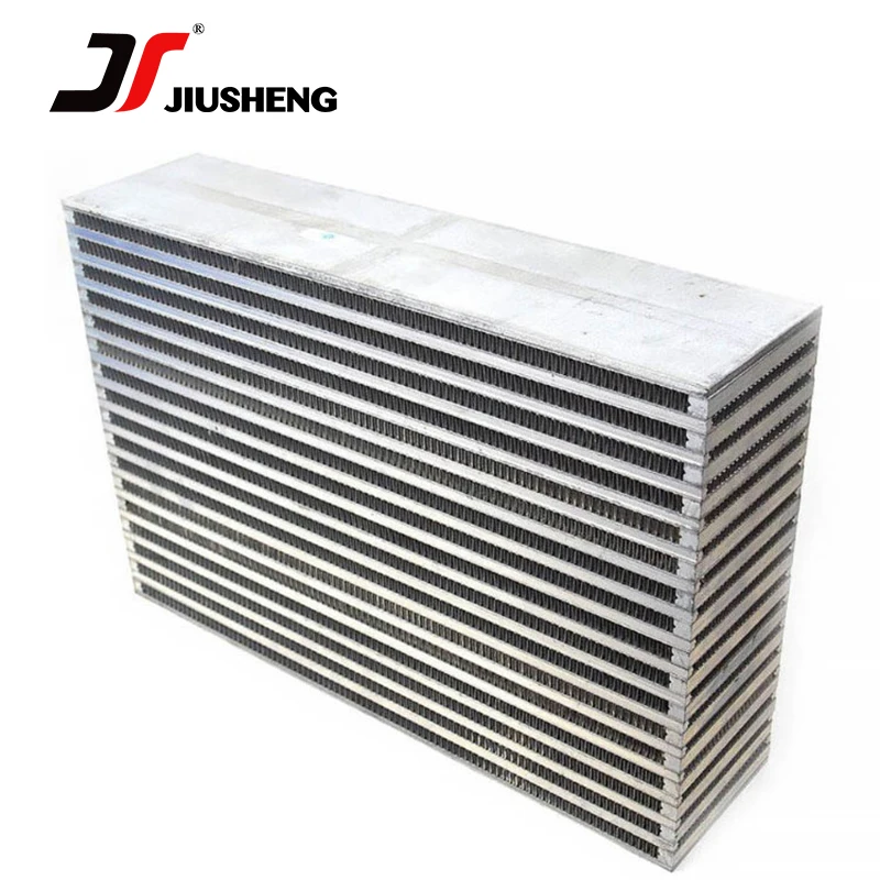 Air Cooled Plate fin Bar aluminum radiator custom made china aluminum bar plate intercooler core for hydraulic oil cooler