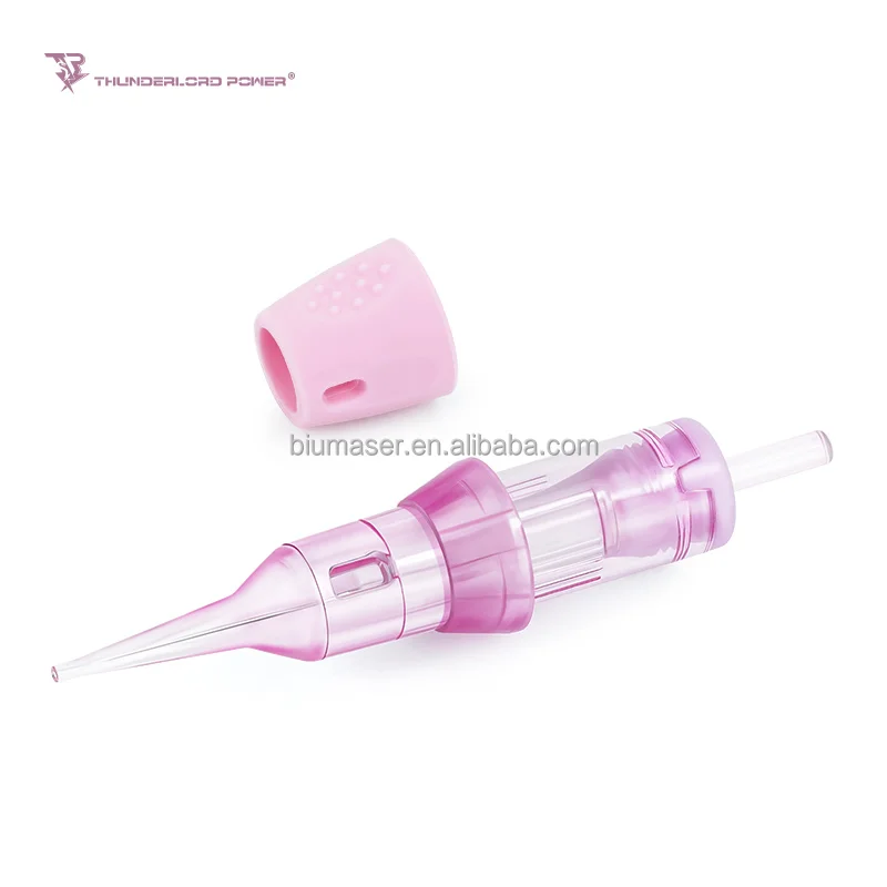 Biomser Newest Pink Cartridge Needle Tattoo Cartridge Permanent Makeup Body Art Machine a Tattoo Universal Cartridge Needles