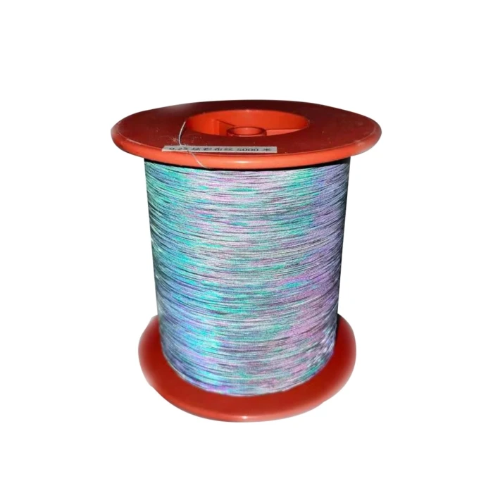 rainbow reflective yarn/reflective sewing thread/reflective fabric strips
