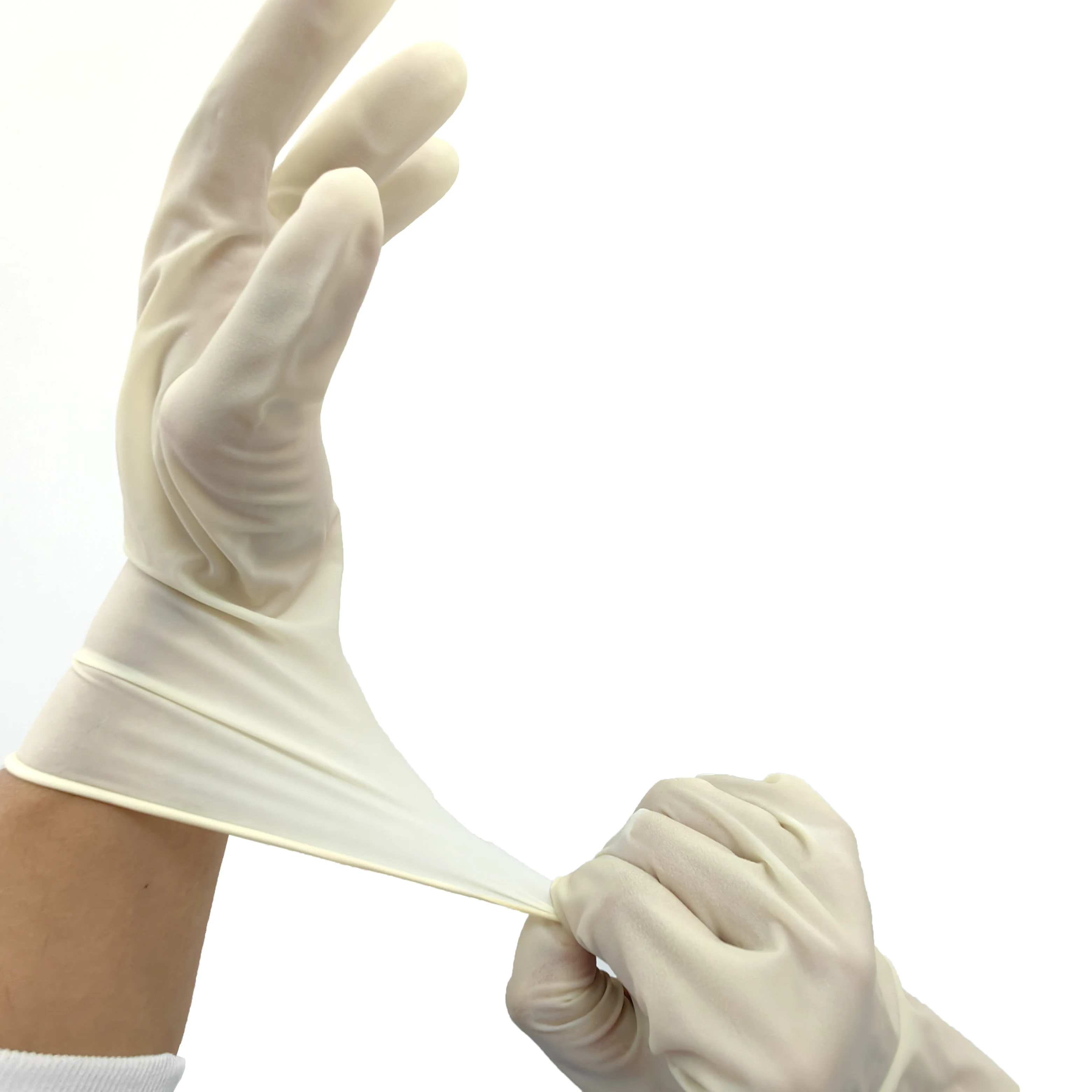 Factory Sale Economical Choice Powder Free Sterile Latex Surgical Gloves Supplier