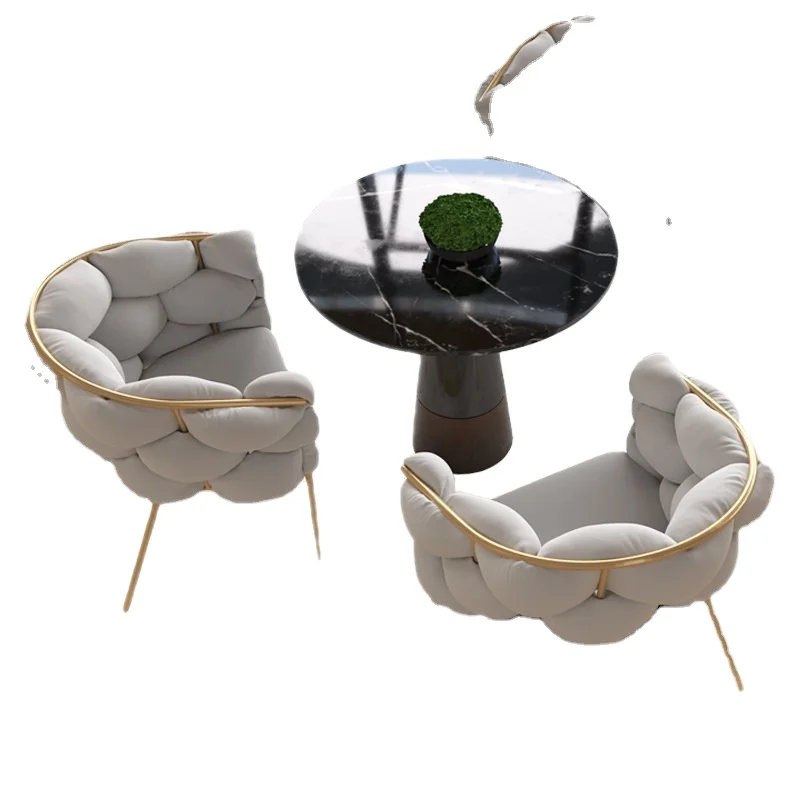 Supplied by manufacturer Italian style home furniture relax and rest comfortable backrest beauty makeup chair
