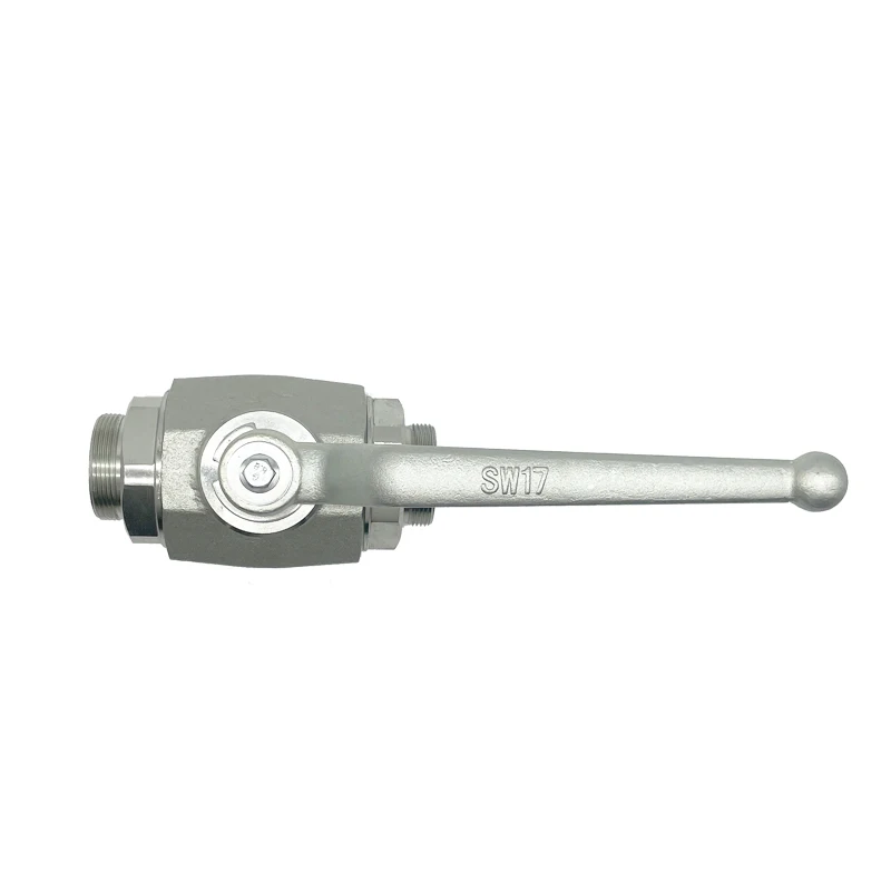Manufactures KHM-35LR dn32 4500psi price stainless steel hydraulic high pressure ball valves 1 1/4 inch