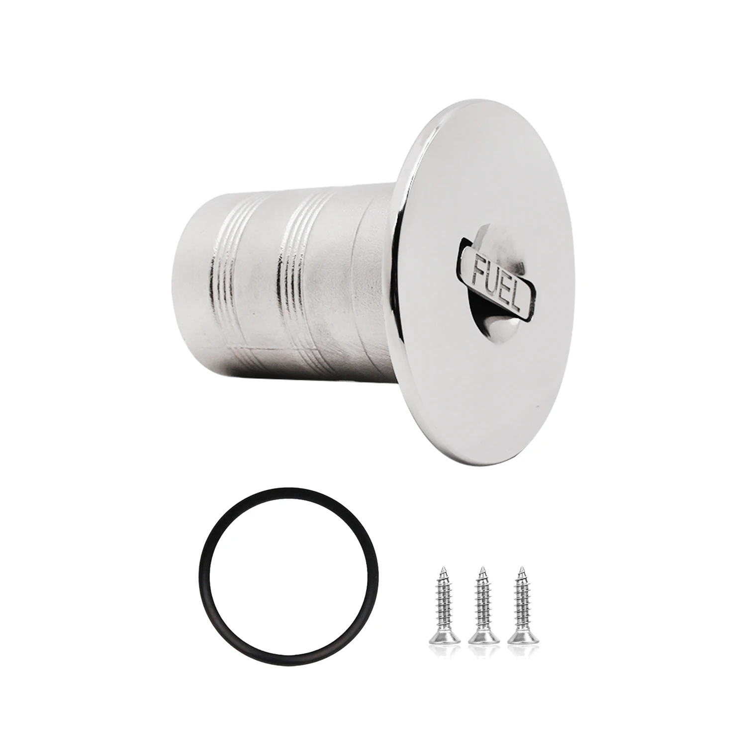 Shenghui hot sales Factory wholesale marine hardware deck fuel filler stainless steel 316 50mm Deck fill keyless high polish