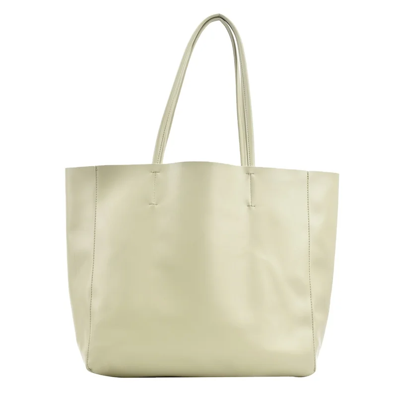 
 Женская сумка-тоут ярких цветов, Весенняя простая объемная сумка через плечо в Корейском стиле, 2021  