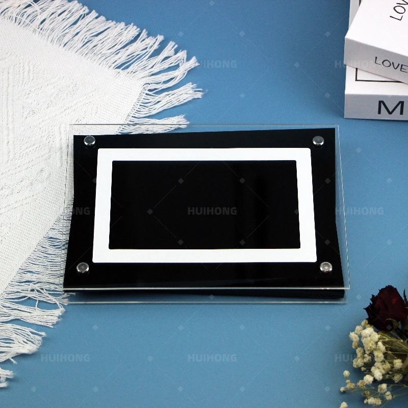 Newest products Colorful NFT Transparent electronic album digital black interest Acrylic player motion video photo frame