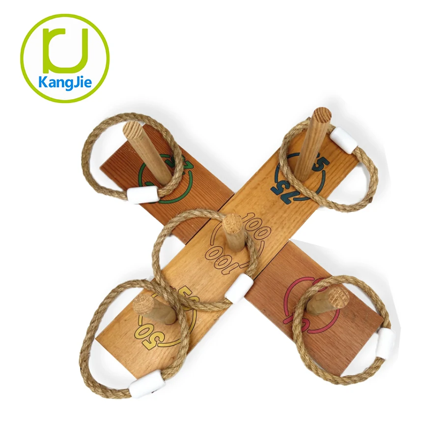 Lawn Toss Game Quoit Set Washer and Rings Carnival Party Outdoor Toys