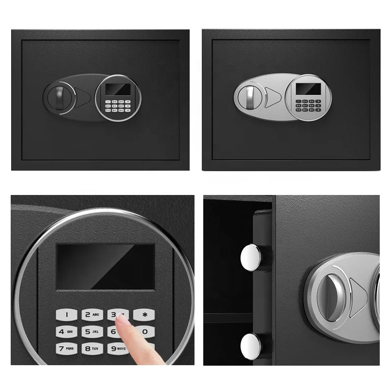 Hot Large Digital Electronic Safe Box Keypad Lock Security Home Office Black