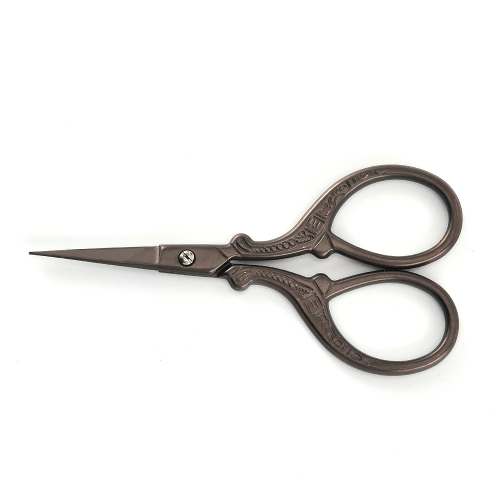 Stainless Steel Scissors Retro Crane Shape Stork Embroidery Sewing Tools Measures Craft Shears CrossStitch Scissors